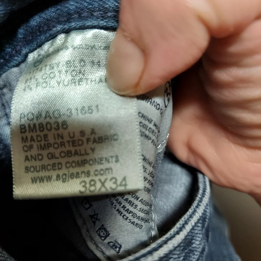 Men's Blue Jeans adriana goldschmied 36 x 28 j denim 360 - Picture 7 of 8